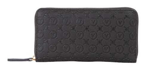 VALENTINO Samba Re Zip Around Wallet Nero