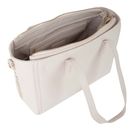 VALENTINO Fosca Re Shopping Bag Ecru VALENTINO Fosca Re Shopping Bag Ecru