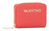 VALENTINO Falak Re Zip Around Card Case Rosso Scuro VALENTINO Falak Re Zip Around Card Case Rosso Scuro