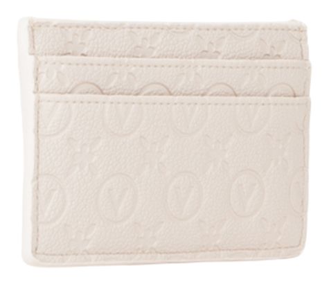 VALENTINO Samba Re Credit Card Case Ecru