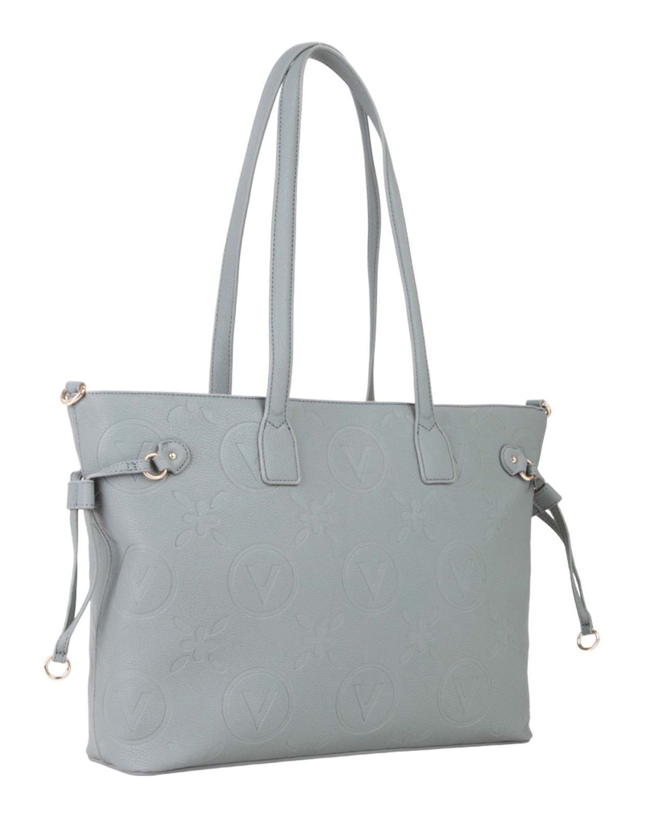 VALENTINO Samba Re Shopping Bag Grigio VALENTINO Samba Re Shopping Bag Grigio