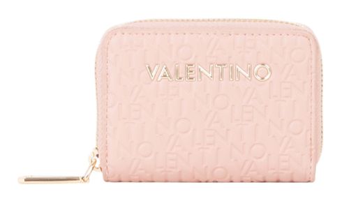 VALENTINO Falak Re Zip Around Card Case Cipria