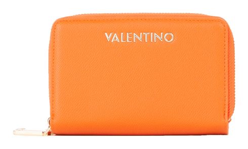 VALENTINO Fae Re Zip Around Wallet Arancio