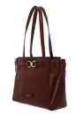 THE BRIDGE Isotta Shopping Bag Marrone 14 / Oro