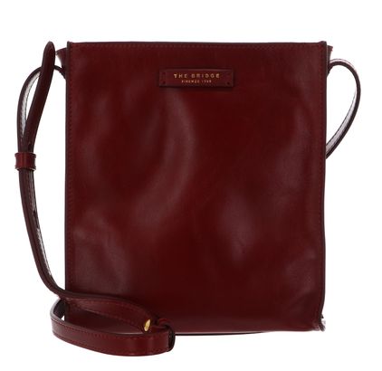 THE BRIDGE Mirra Crossbody Bag Rosso Ribes / Oro