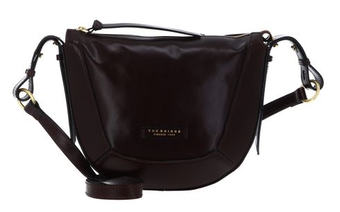 THE BRIDGE Fedora Crossbody Bag S Mosto / Oro