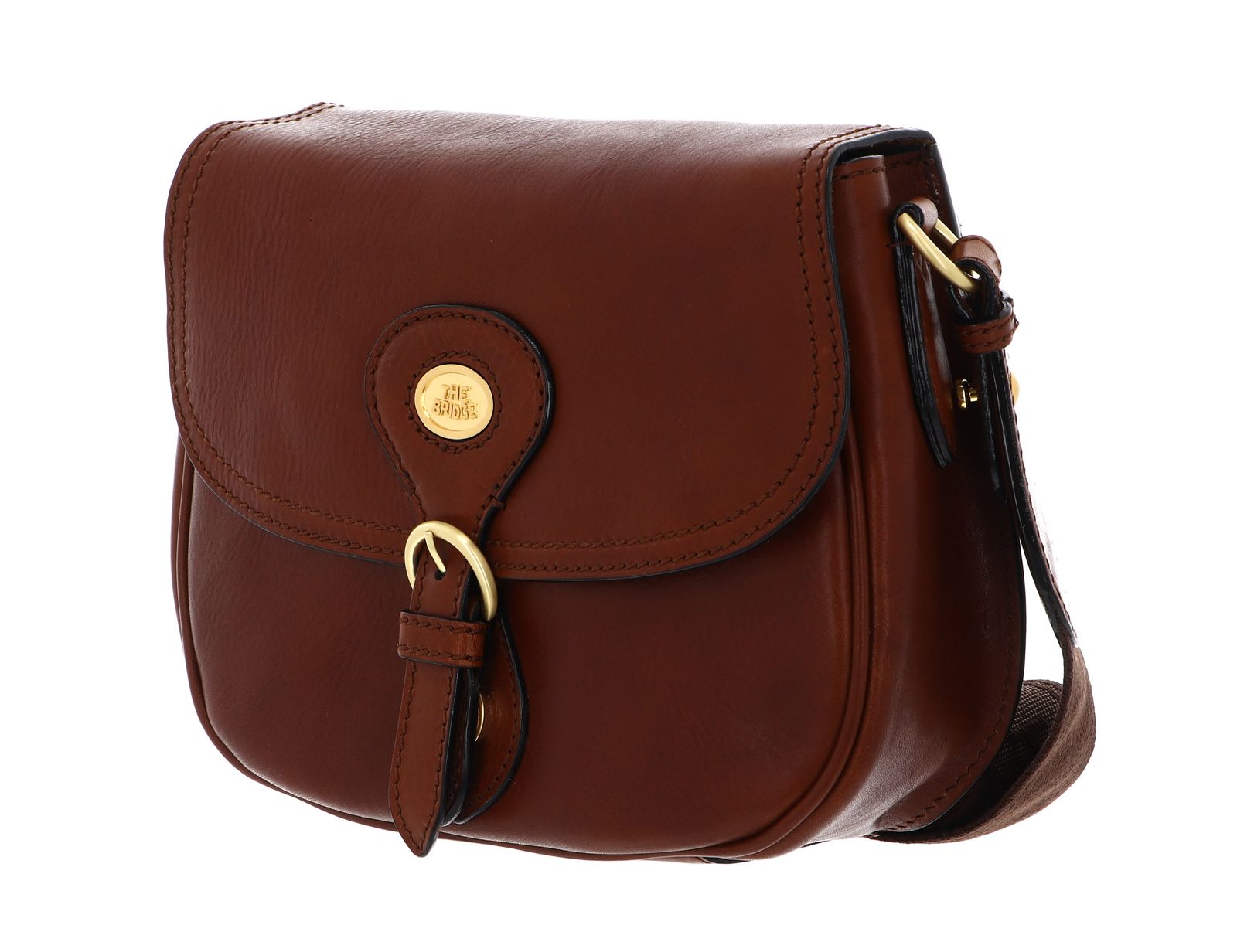 THE BRIDGE Isadora Crossbody Bag Marrone 14 / Oro THE BRIDGE Isadora Crossbody Bag Marrone 14 / Oro