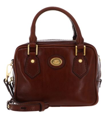 THE BRIDGE Stodo Boston Bag XS Marrone 14 / Oro