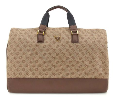 GUESS Ibiza Convertible Weekender Beige / Brown