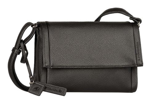 TOM TAILOR Aspen Flap Bag Top Zip S Black