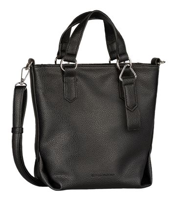 TOM TAILOR Olive Zip Shopper S Black