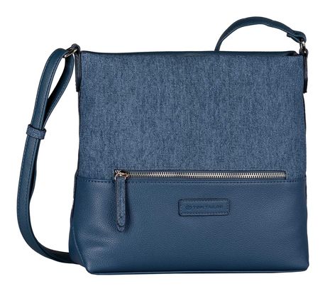 TOM TAILOR Gia Cross Bag M Mixed Denim Blue