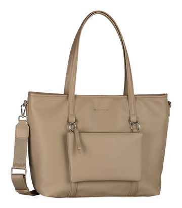 TOM TAILOR Jamila Zip Shopper L Taupe
