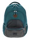 travelite Basic Melange Backpack Petrol / Grey travelite Basic Melange Backpack Petrol / Grey