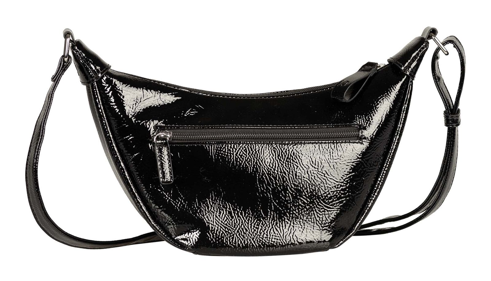 TOM TAILOR Liriel Cross Bag M Patent Black TOM TAILOR Liriel Cross Bag M Patent Black