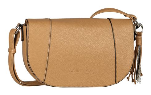 TOM TAILOR Priya Flap Bag No Zip M Camel