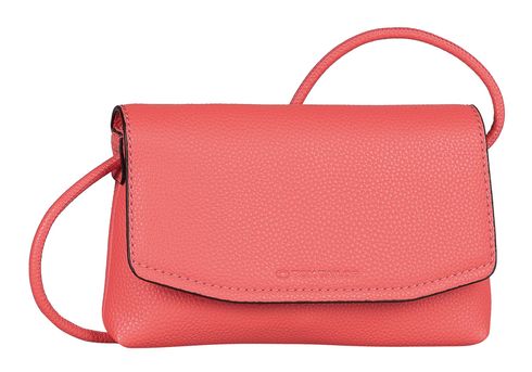 TOM TAILOR Rissa Flap Bag No Zip XS Coral TOM TAILOR Rissa Flap Bag No Zip XS Coral
