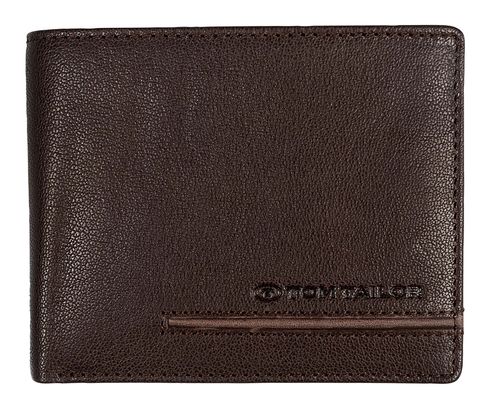TOM TAILOR Devon Horizontal Wallet Brown