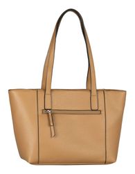 TOM TAILOR sac à épaule Jule Zip Shopper L Mixed Cognac