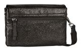 TOM TAILOR Quinn Flap Bag No Zip S Metallic Black