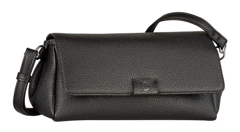 TOM TAILOR Manuela Flap Bag No Zip M Black