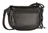 TOM TAILOR Finna Flap Bag No Zip M Black TOM TAILOR Finna Flap Bag No Zip M Black