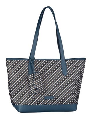 TOM TAILOR Xenia Zip Shopper L Blue TOM TAILOR Xenia Zip Shopper L Blue