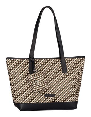 TOM TAILOR Xenia Zip Shopper L Black TOM TAILOR Xenia Zip Shopper L Black
