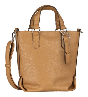 TOM TAILOR Olive Zip Shopper S Camel
