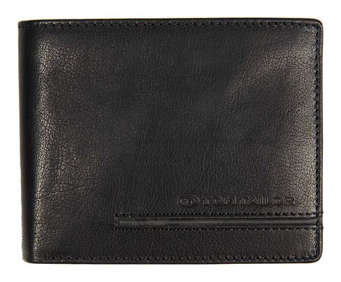 TOM TAILOR Devon Horizontal Wallet Black