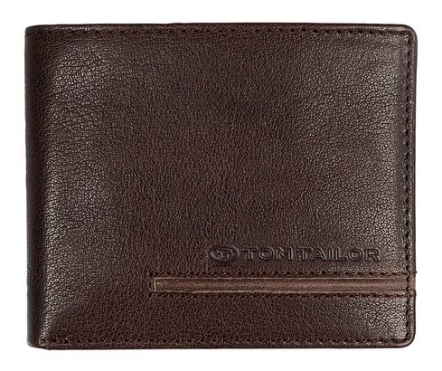 TOM TAILOR Devon Jeans Wallet Brown
