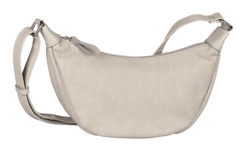 TOM TAILOR Liriel Cord Cross Bag M Light Grey