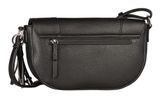 TOM TAILOR Priya Flap Bag No Zip M Black TOM TAILOR Priya Flap Bag No Zip M Black