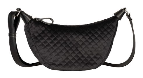 TOM TAILOR Liriel Velvet Cross Bag M Black