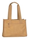 TOM TAILOR Yara Zip Shopper L Camel