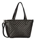 TOM TAILOR Mirela Zip Shopper L Black TOM TAILOR Mirela Zip Shopper L Black