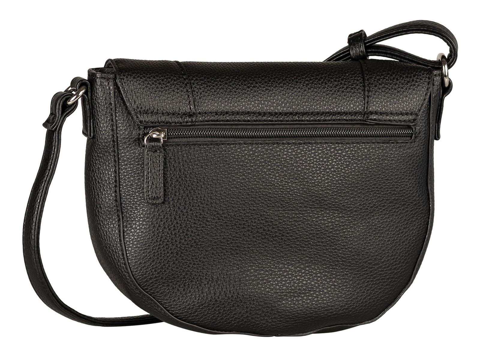 TOM TAILOR Dahlia Saddle Bag Black TOM TAILOR Dahlia Saddle Bag Black