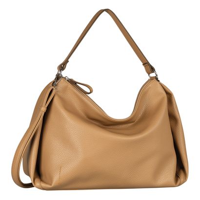 TOM TAILOR Cassia Hobo Bag L Camel