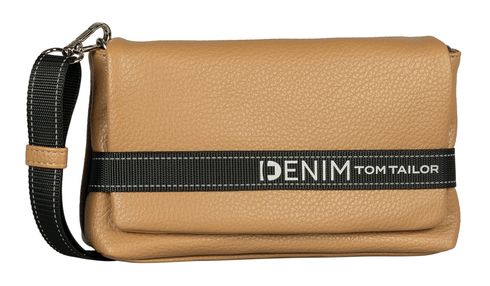 TOM TAILOR Marlow Flap Bag No Zip M Camel