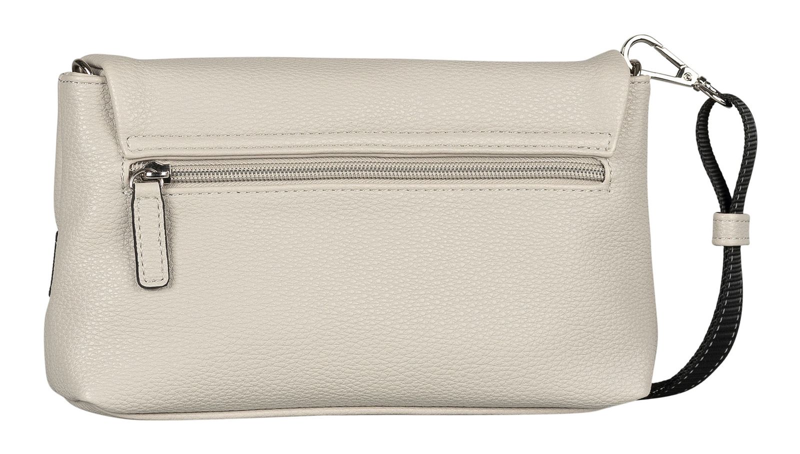 TOM TAILOR Marlow Flap Bag No Zip M Light Grey TOM TAILOR Marlow Flap Bag No Zip M Light Grey