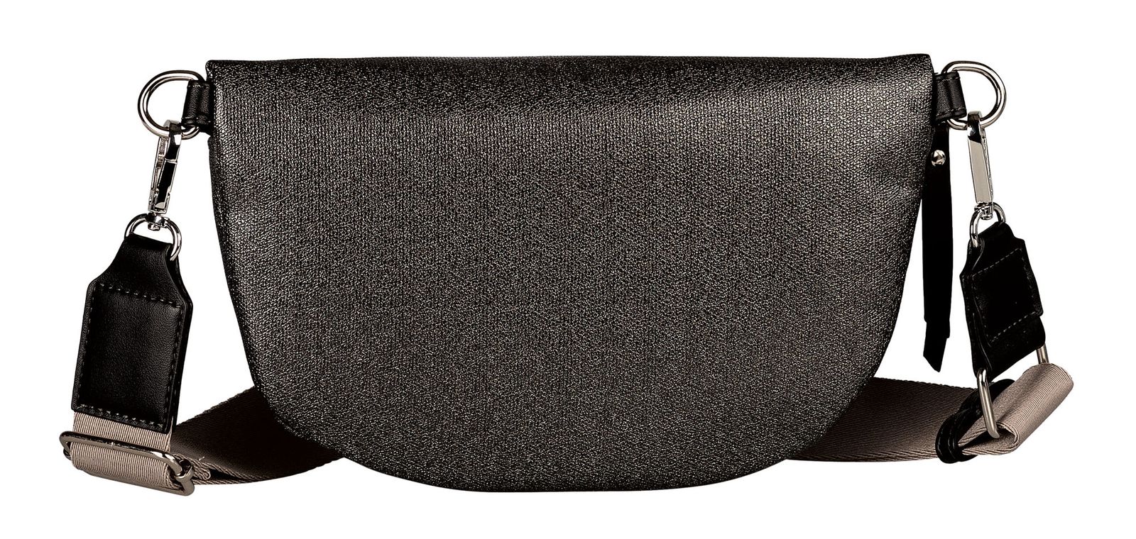 TOM TAILOR Rosie Canvas Belt Bag Metallic Grey TOM TAILOR Rosie Canvas Belt Bag Metallic Grey