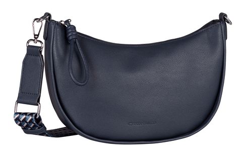 TOM TAILOR Tatiana Banana Bag Dark Blue