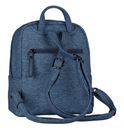 TOM TAILOR Tamara Backpack S Mixed Denim Blue TOM TAILOR Tamara Backpack S Mixed Denim Blue