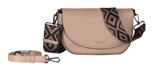 Gabor Linda Saddle Bag Taupe