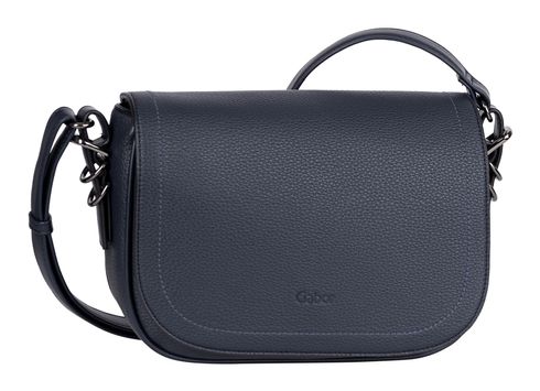 Gabor Galinna Top Zip Flap Bag M Dark Blue