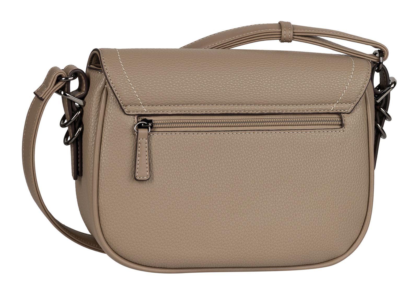 Gabor Galinna Top Zip Flap Bag M Taupe Gabor Galinna Top Zip Flap Bag M Taupe