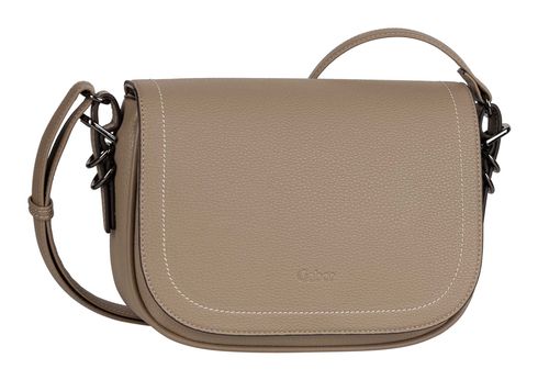 Gabor Galinna Top Zip Flap Bag M Taupe