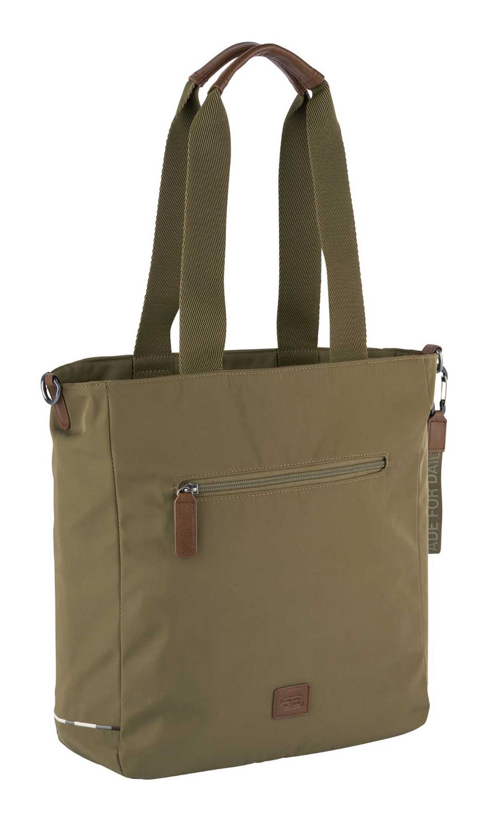 camel active Aurum Zip Tote Bag M Khaki camel active Aurum Zip Tote Bag M Khaki