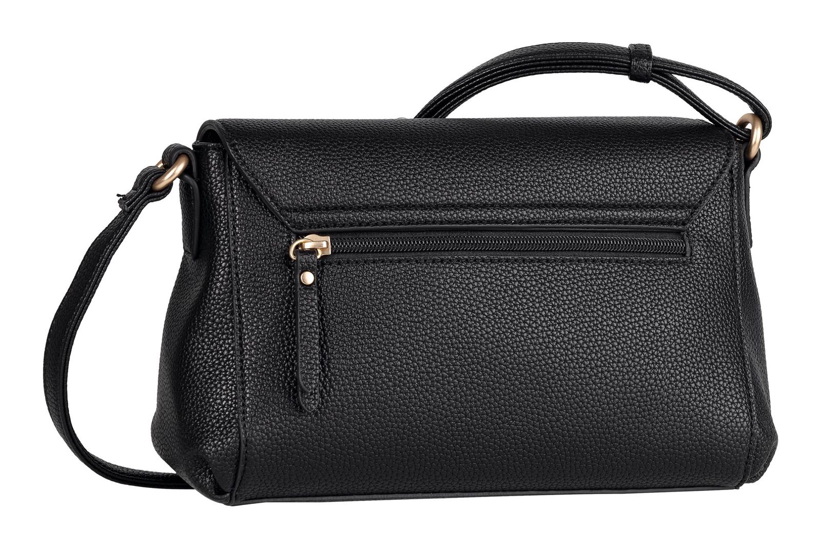 Gabor Melora Flap Bag Top Zip M Black Gabor Melora Flap Bag Top Zip M Black