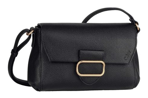Gabor Melora Flap Bag Top Zip M Black